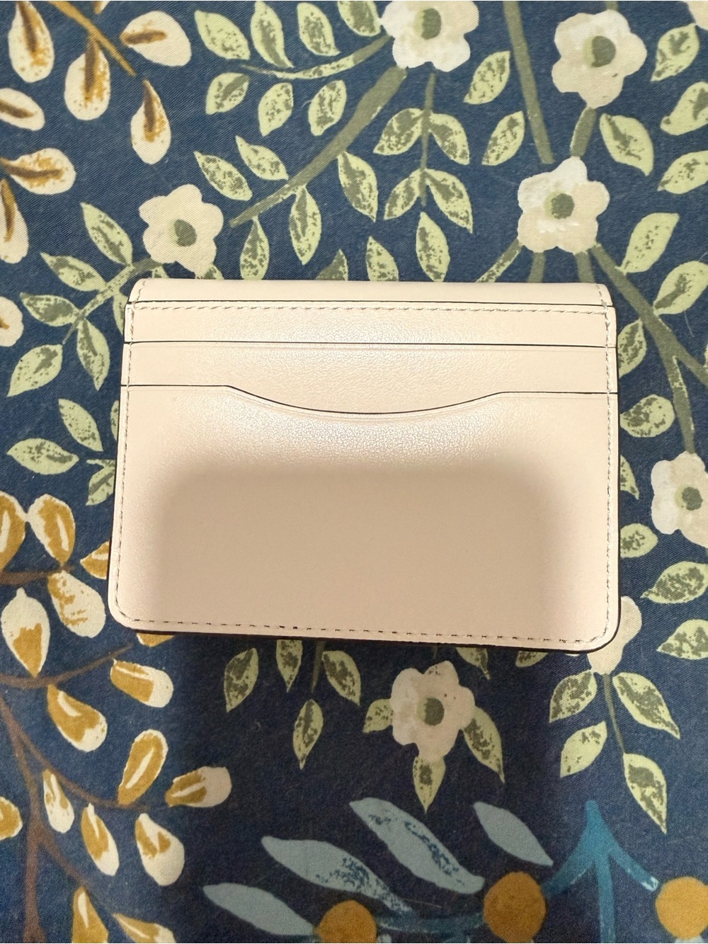 Coach Chalk Leather C Convertible Small Wallet - Picture 2 of 4